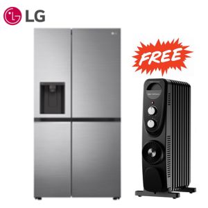 LG 674Ltr. Side-By-Side Refrigerator GSL6354MC