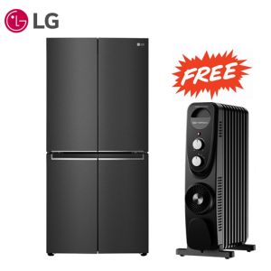 LG 594Ltr. Side By Side Refrigerator GFB4532MC