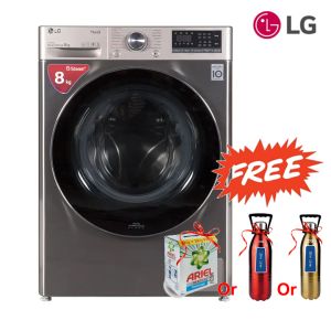 LG 8Kg FV1408S4VN AI DD Motor Series Fully Automatic Front Loading Washing Machine