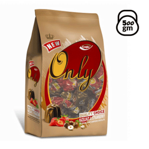 Cagla Only Milky Compound Chocolate Hazelnut & Strawberry 500Gm