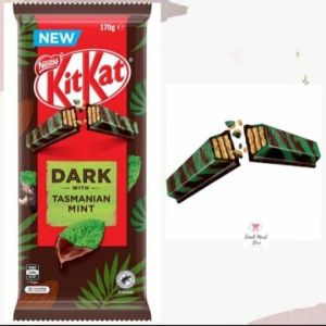 Nestle Kitkat Tasmanian Mint Dark Chocolate Block 160Gm