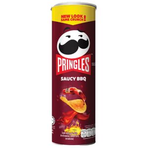 Pringles Saucy BBQ 107Gm