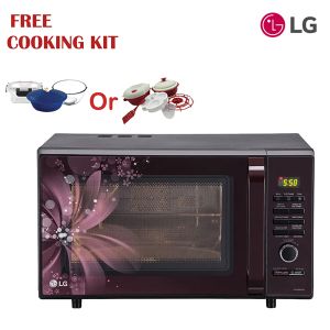 LG 28 Ltr 3-in-1 Convection and Grill Microwave Oven MC2886BRUM