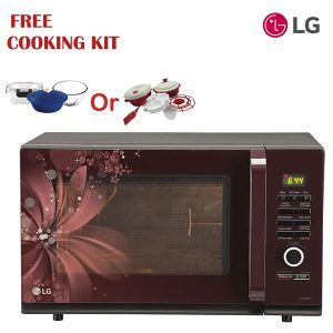 LG 3-in-1 32Ltr. Convection and Grill Microwave Oven MC3286BRUM