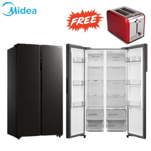 Midea 482Ltr. Side By Side Double Door Refrigerator MDRS619FGG28IND