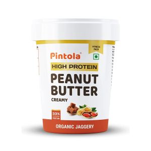 Pintola High Protein Peanut Butter Creamy Organic Jaggery 1Kg