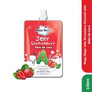 Mogu Mogu Jelly Strawberry with Nata De Coco 150Ml