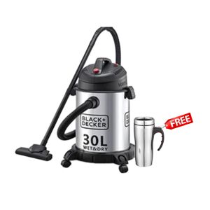 Black+Decker Vacuum Cleaner 30L Wet & Dry WV1450-B5