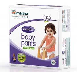 Himalaya Total Care Large Size Baby Diaper Pants 76's