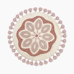 Crane Parker Mandala Round Pillow BC-100PC-2