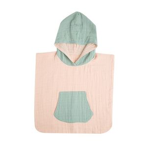 Crane baby Poncho Combo - Desert Rose & Evergreen BC-140HP-1