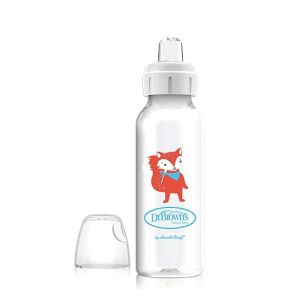 Dr. Brown's Fox Sb81096-P12 8 Oz/250 Ml Pp N Sippy Spout Bottle