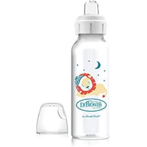 Dr. Brown's Lion Sb81097-P12 8 Oz/250 Ml Pp N Sippy Spout Bottle