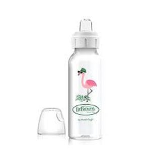 Dr. Brown's Flamingo Sb81094-P12 8 Oz/250 Ml Pp N Sippy Spout Bottle