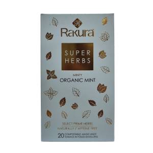 Rakura Super Herbs Organic Mint 20 Teabag