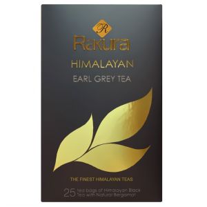 Rakura Himalayan Earl Grey Tea 100 Teabag (Envelope)