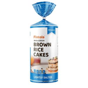 Pintola  Wholegrain Brown Rice Cakes Lightly Salted 125 Gm