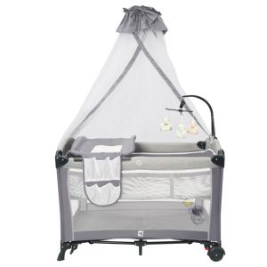 Baby Bed Cot with Mosquito Net KDD 970F