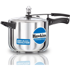 Hawkins Stainless Steel 5Litre Pressure Cooker B30 Induction Compatible