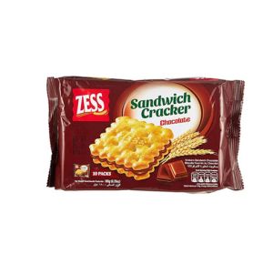 Zess Sandwich Cracker Chocolate 180Gm