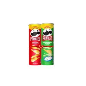 Pringles Original And Sour Cream & Onion Combo Pack 102Gm