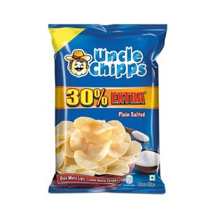 Uncle Chipps Plain Salted 48.1Gm