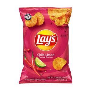 Lays Potato Chips Chile Limon 74Gm