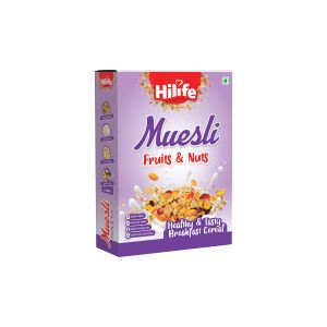 Hilife Muesli Fruits And Nuts 400Gm