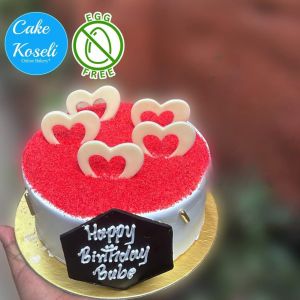 Cake Koseli Eggless Red Velvet cake 1pound