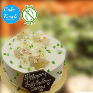 Cake Koseli Eggless Rasmalai cake 1pound