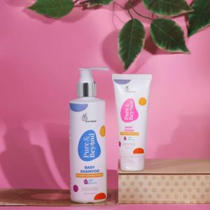 R for Rabbit Pure & Beyond Baby Shampoo (200ml) + Pure & Beyond Baby Cream (50g) Baby Care KIT - SHCR20050