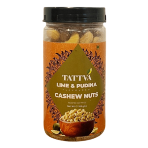 Tattva Lime  and Pudina Cashew Nuts 185Gm