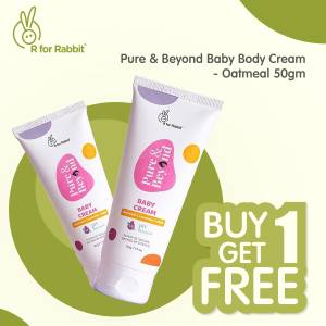 R for Rabbit Pure & Beyond Baby cream (50gm) - BCOM501 (Buy 1 Get 1)