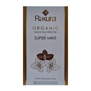 Rakura Himalayan Green Tea + Super Mint 25 Teabag