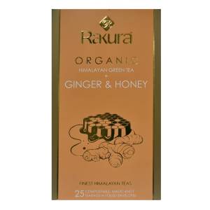 Rakura Himalayan Green Tea Ginger and Honey 25 Teabag