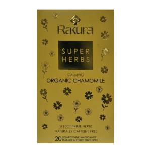 Rakura Super Herbs Calming Organic Chamomile  25 Teabag