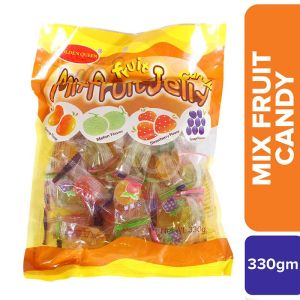 Golden Queen Mix Fruit Jelly 330Gm