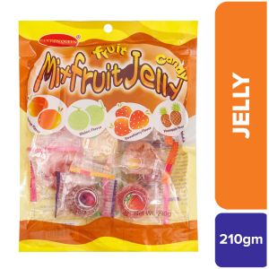 Golden Queen Mix Fruit Jelly 210 Gm