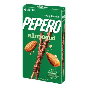 Lotte Pepero Almond & Chocolate Stick Biscuit 32Gm