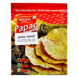 Bikano Jeera Papad 200Gm