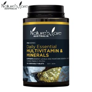 Nature's Care Daily Essential Multivitamin & Minerals 120 Chewable Tablets