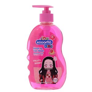 Kodomo Fruity Berry Head to Toe Wash 6M+ 400Ml