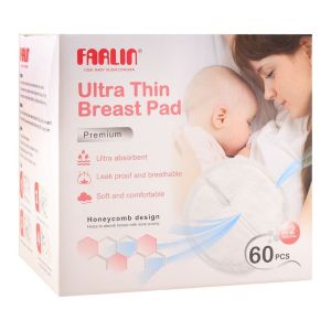 Farlin Ultra Thin Premium Breast Pads, 60-Pack