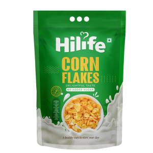 Hilife Cornflakes No Added Sugar 450Gm(Pouch)