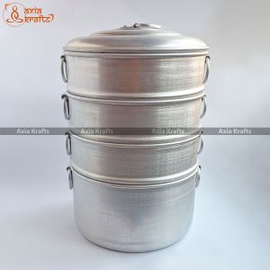 Momo Steamer 3 Tiers – 23.2 cms – 22 Momo per tier| Momo Bhada