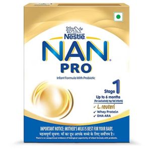 Nestle NAN PRO 1 Infant Formula with Probiotic (Up to 6 months), Stage 1 400g