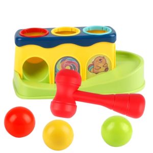 Peek A Boo Hammer Ball Toy