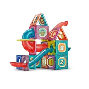 Peek A Boo Magnet Tiles (83 pcs) Toy Set