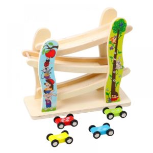 Peek A Boo Car Tracker Tower Toy