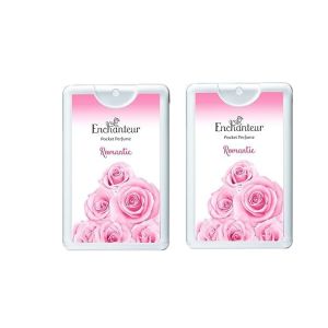 Enchanteur Romantic Pocket Perfume 18Ml( Pack of 2)